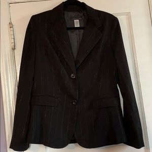 Black dress suit with skirt set